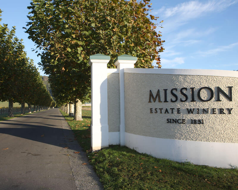 Mission Estate gate today