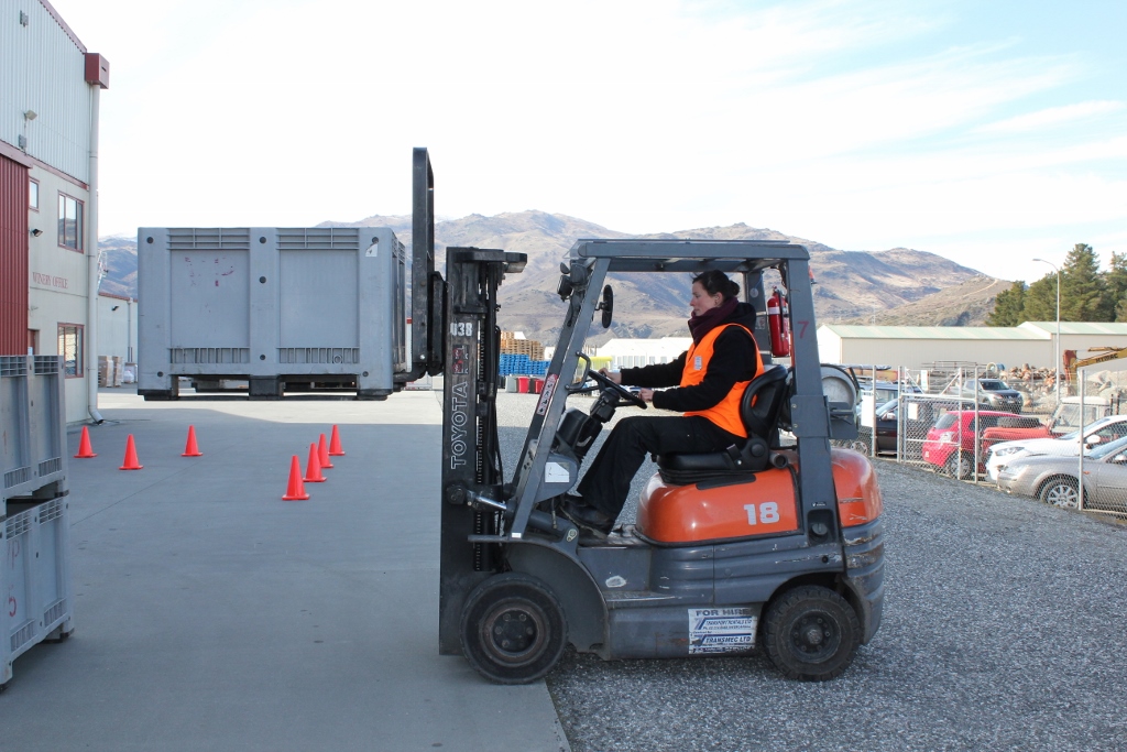 central otago competition forklift