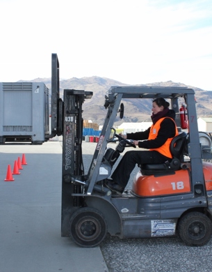 central otago competition forklift