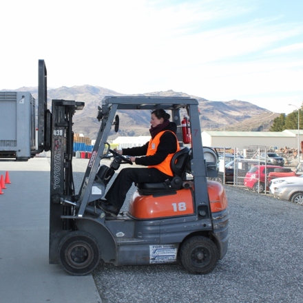 central otago competition forklift