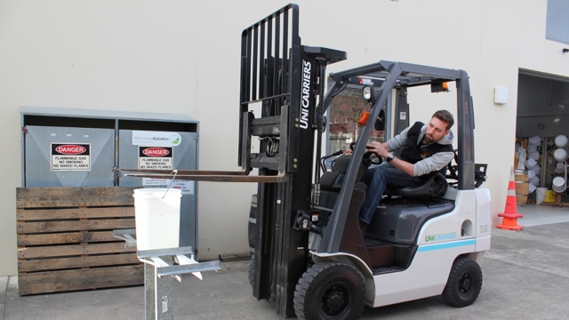 Marlborough 2019 Young Winemaker competition - Forklift skills