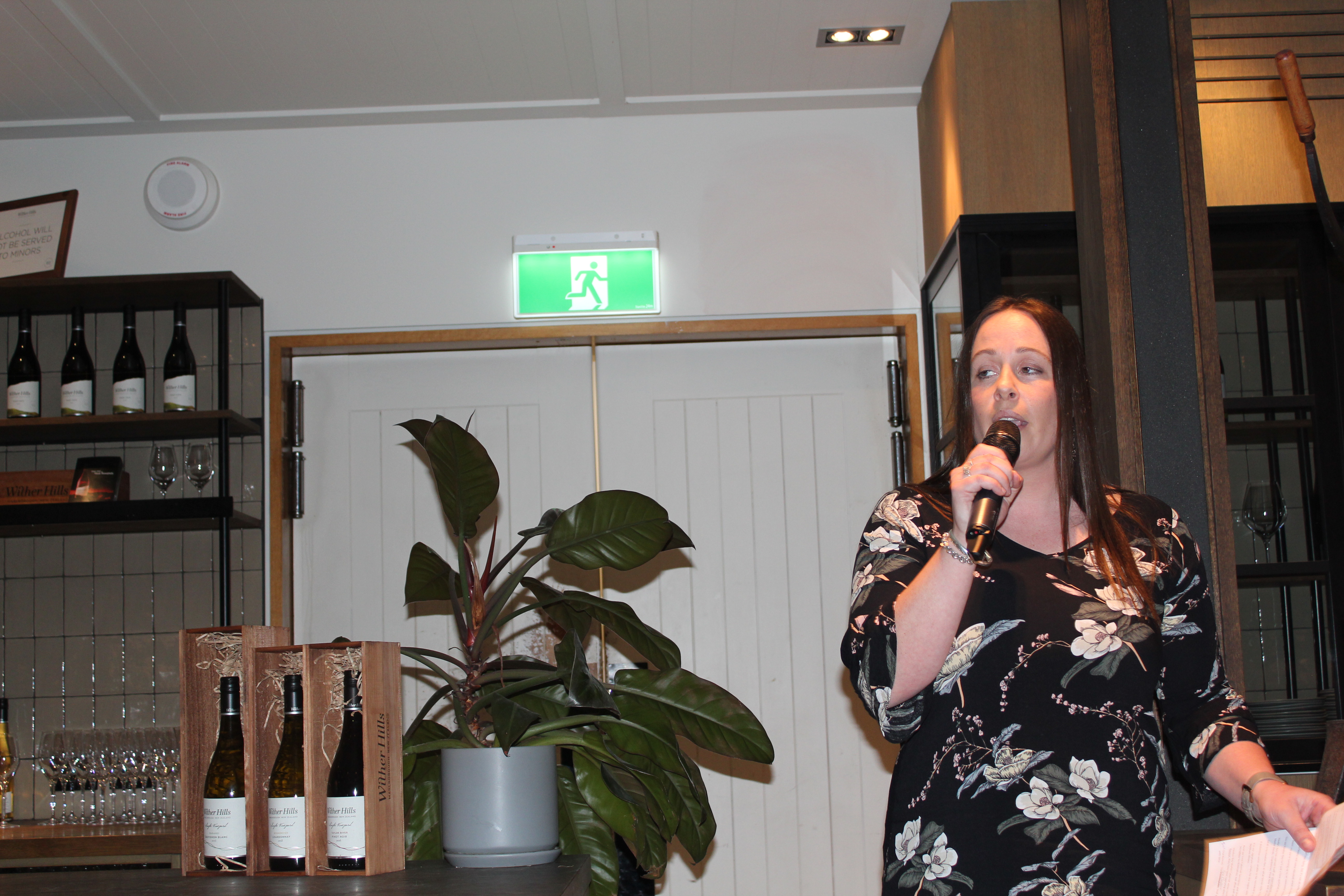 Kate Franklin from Sacred Hill - speech