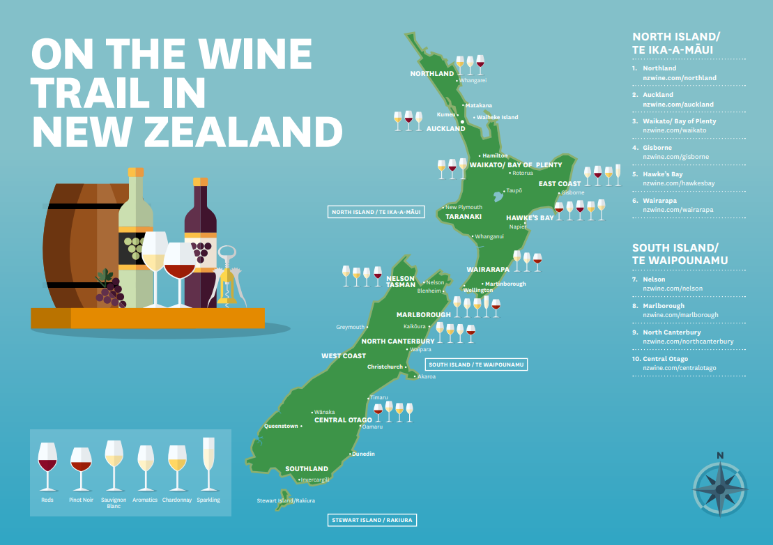 ON THE WINE TRAIL IN NEW ZEALAND