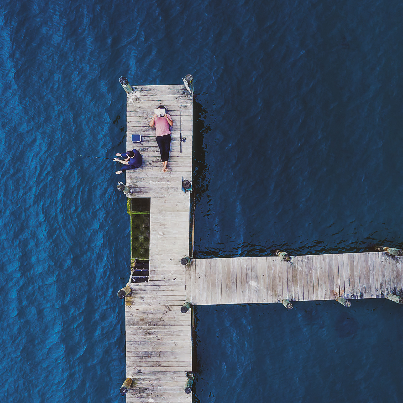 Wharf birds eye view