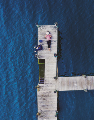 Wharf birds eye view