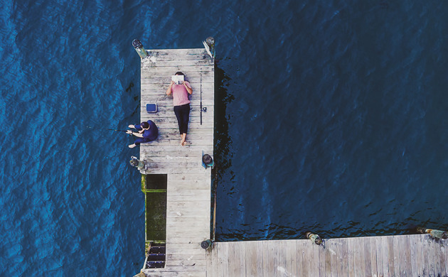 Wharf birds eye view