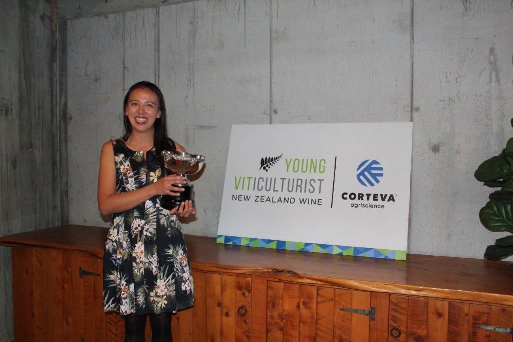 Courtney Sang - Winner of the Auckland/Northern Young Vit Competition