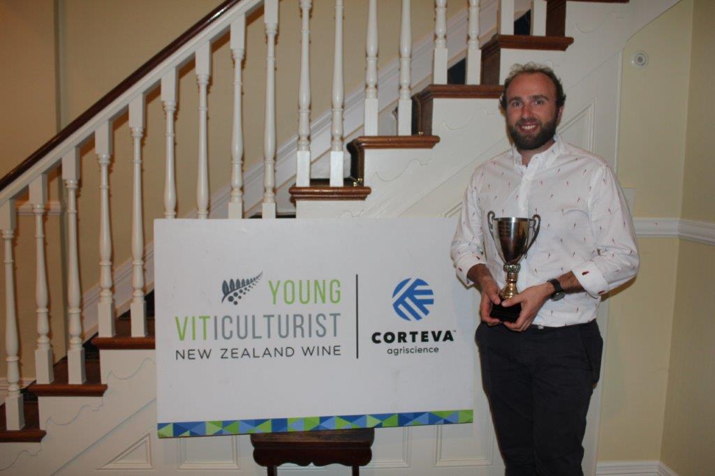 Sam Bain - Winner of the Hawke's Bay 2021 Young Vit Competition