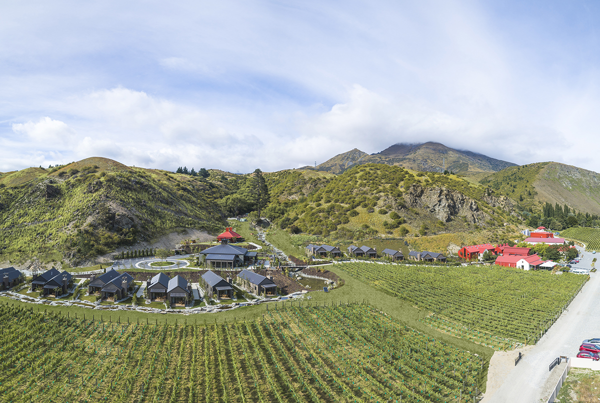 Gibbston Valley Aerial View