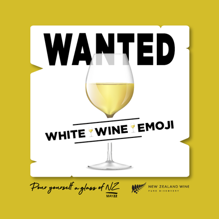 White Wine Emoji POD Image