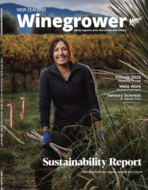 NZ Winegrower June July 22 Cover