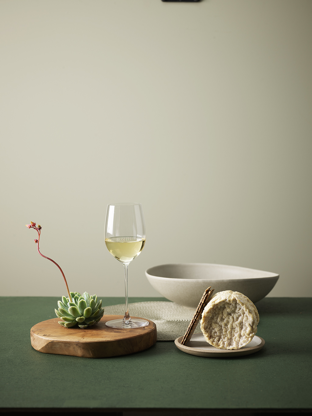 Wine and cheese lifestyle image